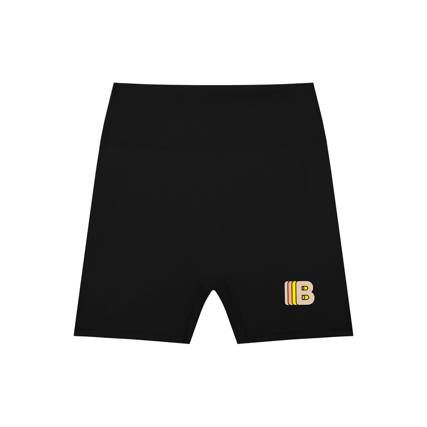 High-Waisted Biker Shorts