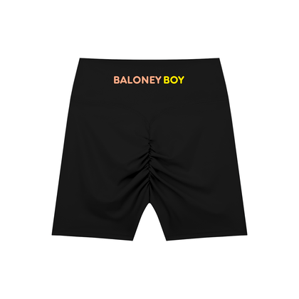 High-Waisted Biker Shorts