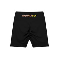 High-Waisted Biker Shorts