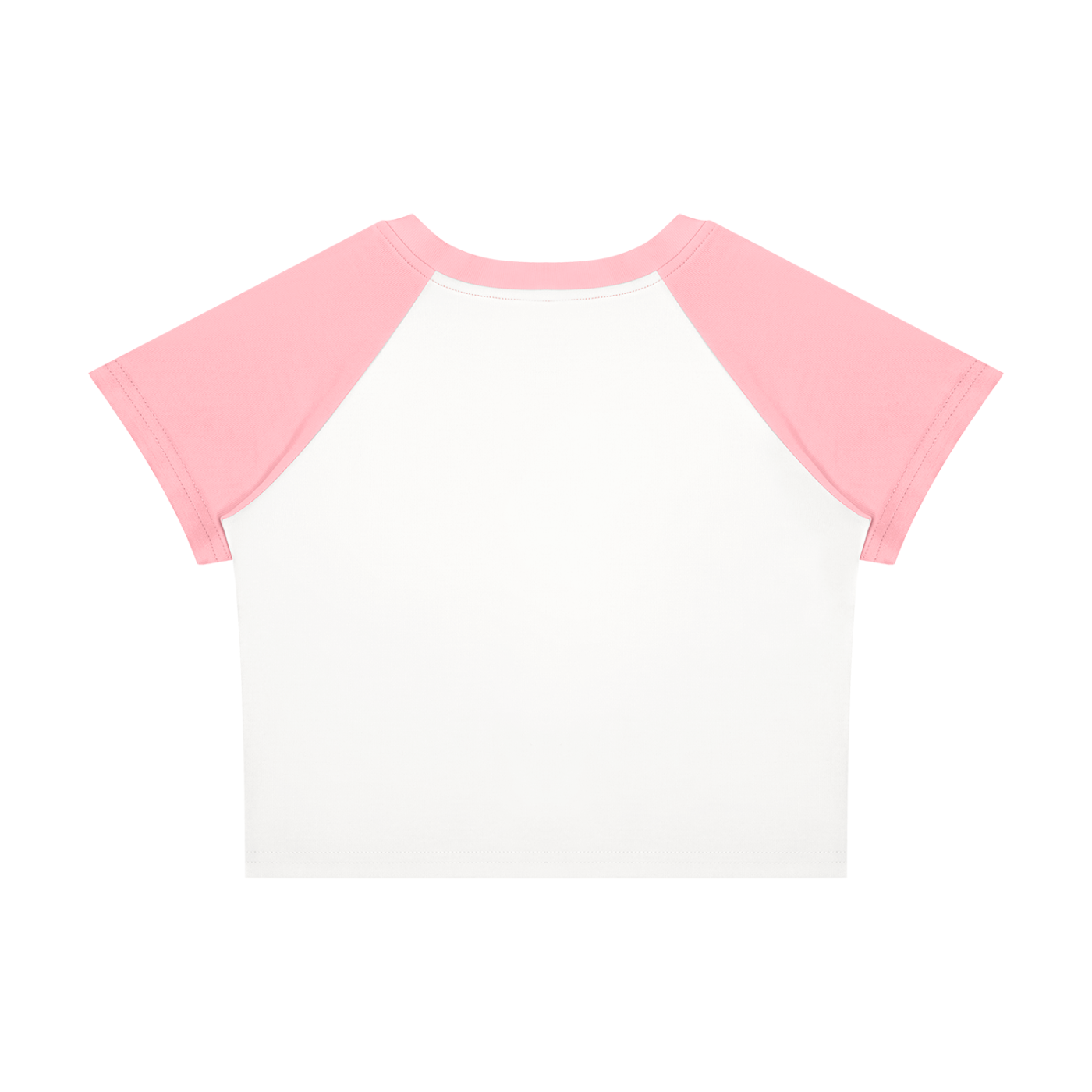 Color Block Crop T-Shirt