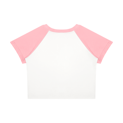 Color Block Crop T-Shirt