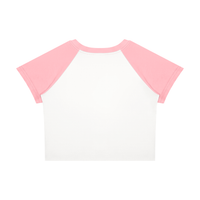Color Block Crop T-Shirt