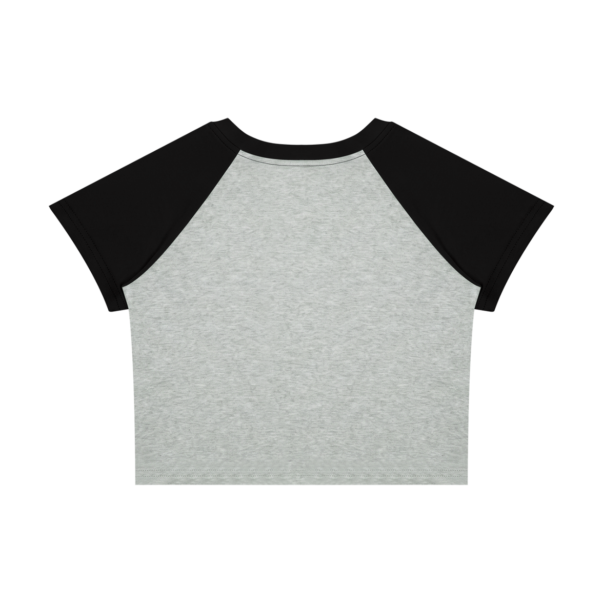 Color Block Crop T-Shirt