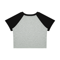 Color Block Crop T-Shirt