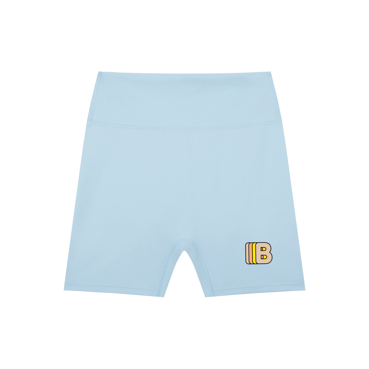 High-Waisted Biker Shorts