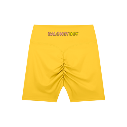 High-Waisted Biker Shorts