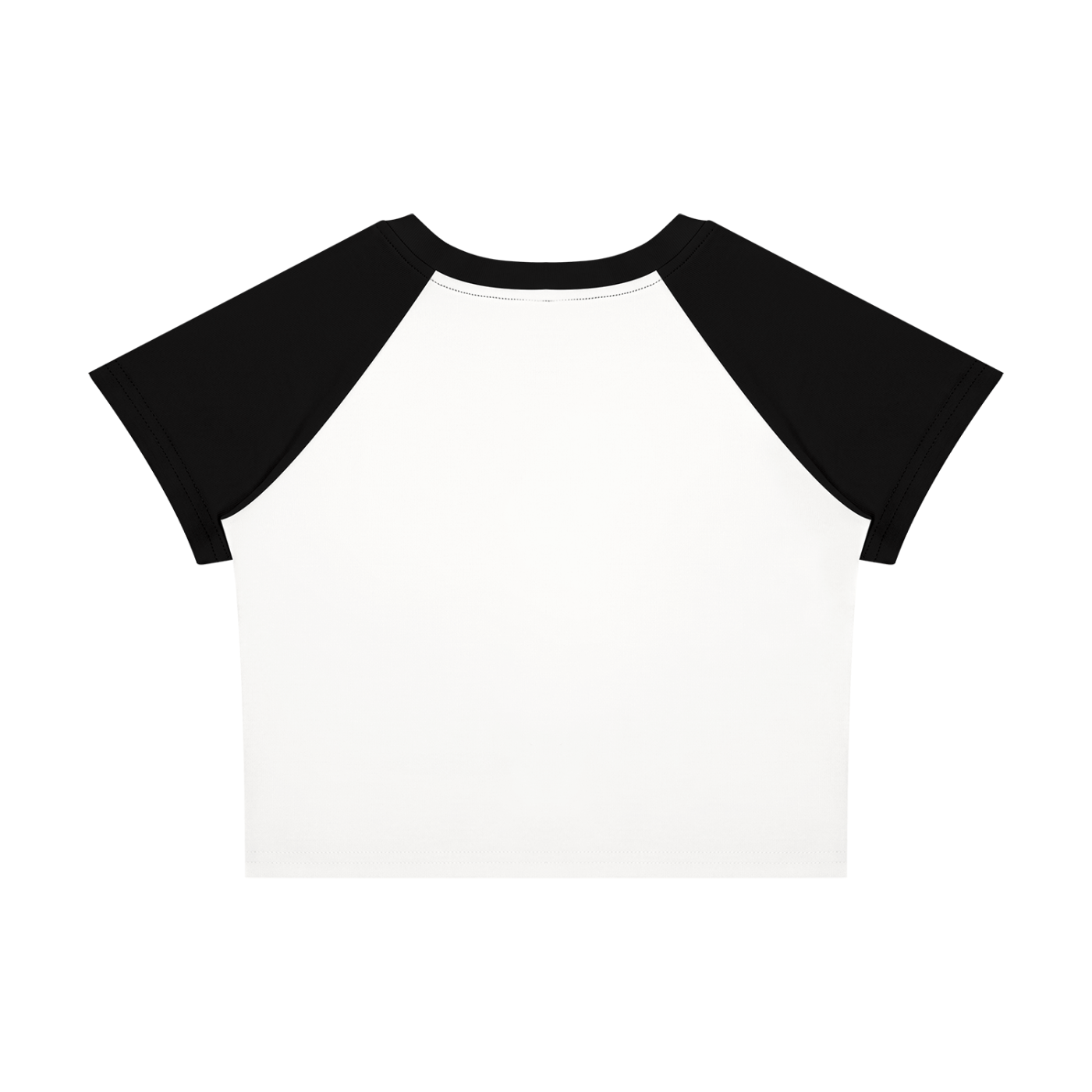 Color Block Crop T-Shirt