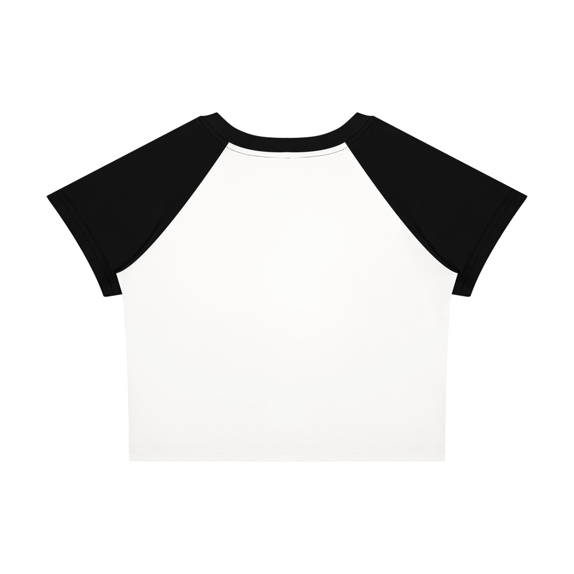 Color Block Crop T-Shirt