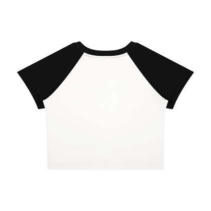 Color Block Crop T-Shirt