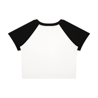 Color Block Crop T-Shirt