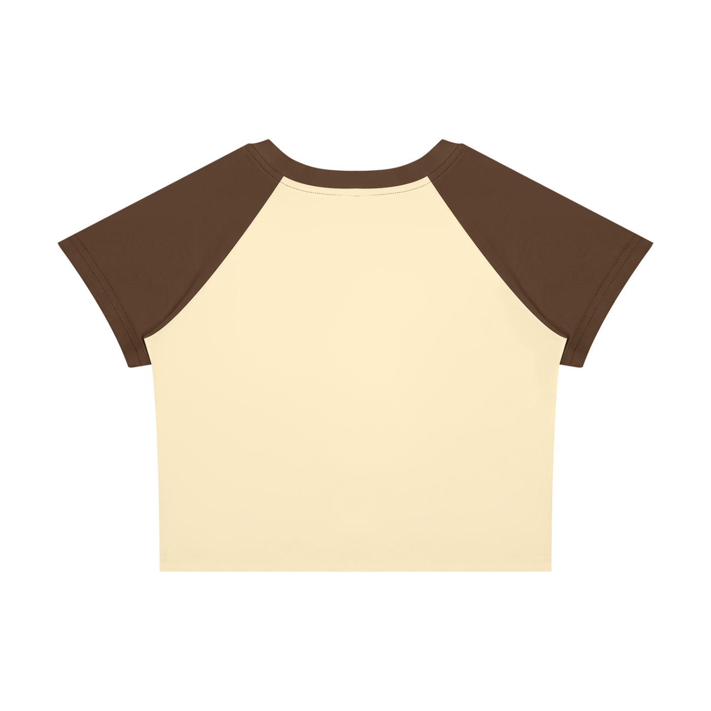 Color Block Crop T-Shirt
