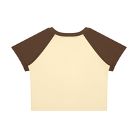 Color Block Crop T-Shirt