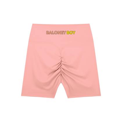 High-Waisted Biker Shorts