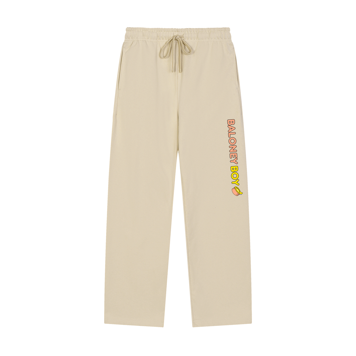Straight-Leg Sweatpants