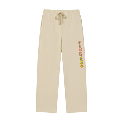 Straight-Leg Sweatpants