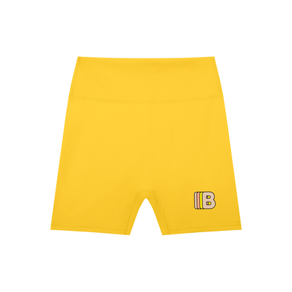 High-Waisted Biker Shorts
