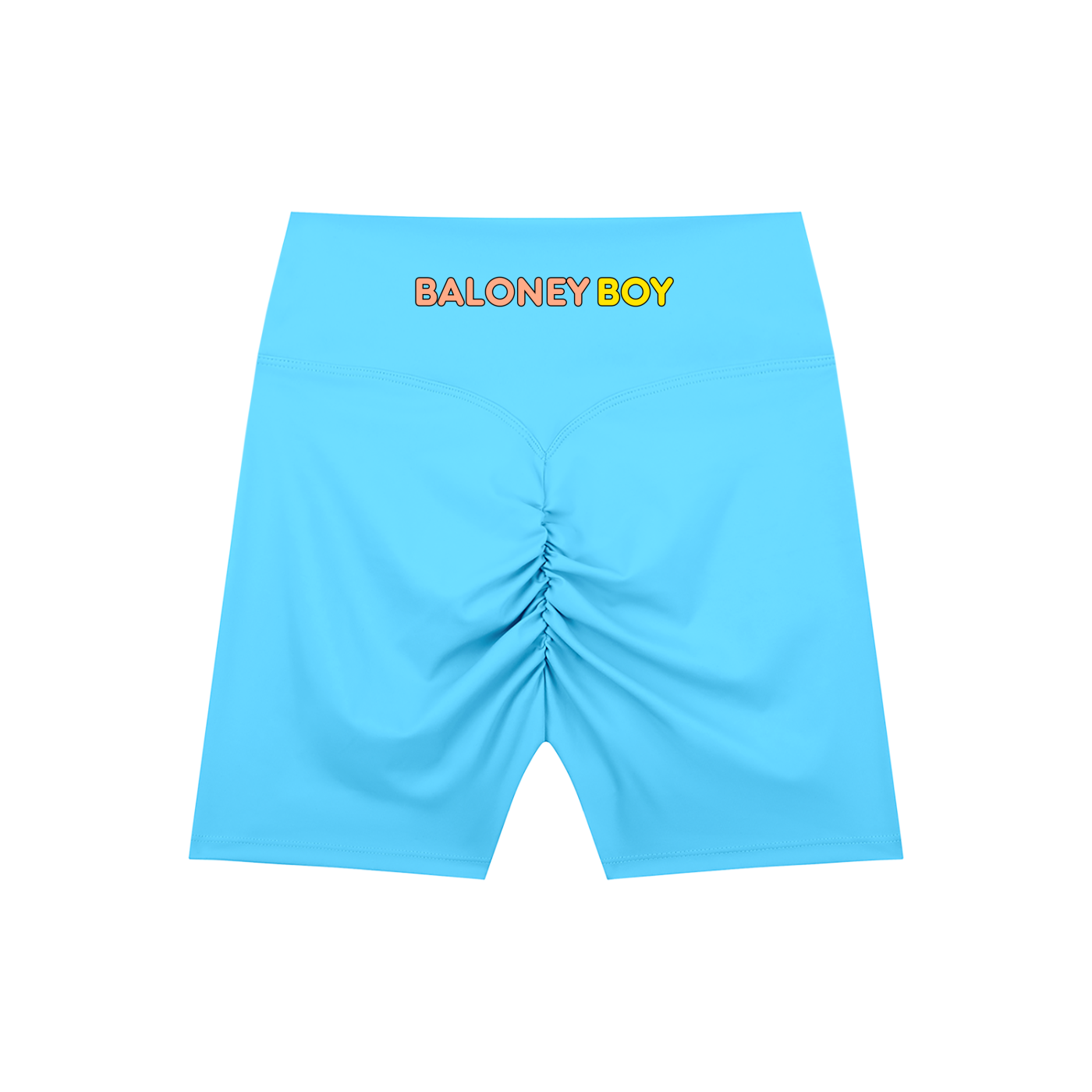 High-Waisted Biker Shorts