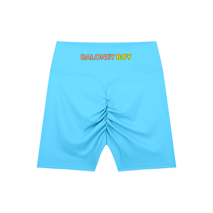 High-Waisted Biker Shorts