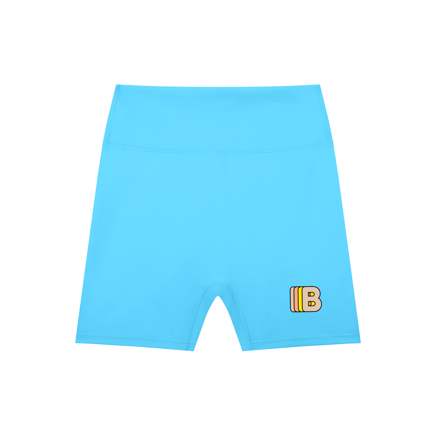 High-Waisted Biker Shorts