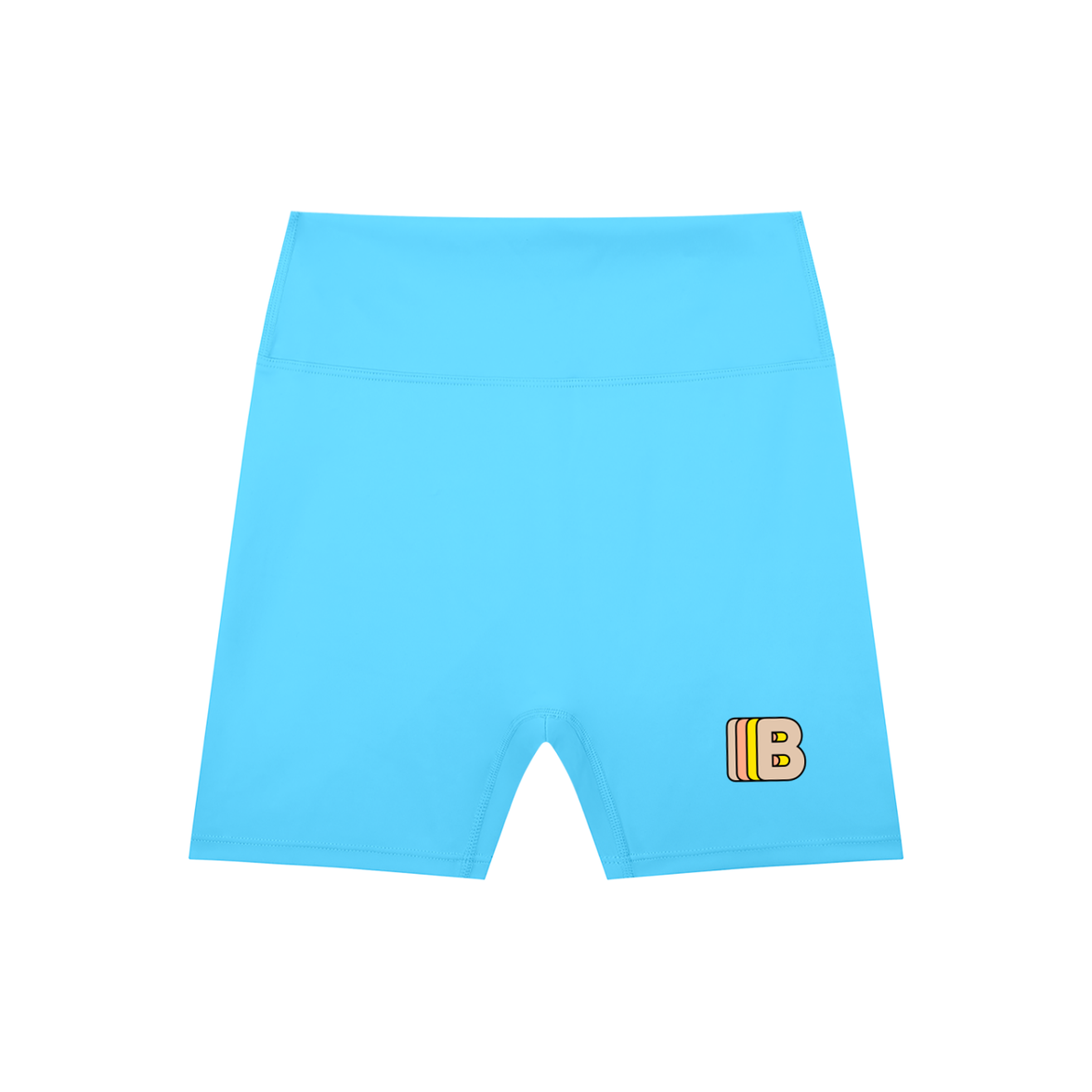High-Waisted Biker Shorts